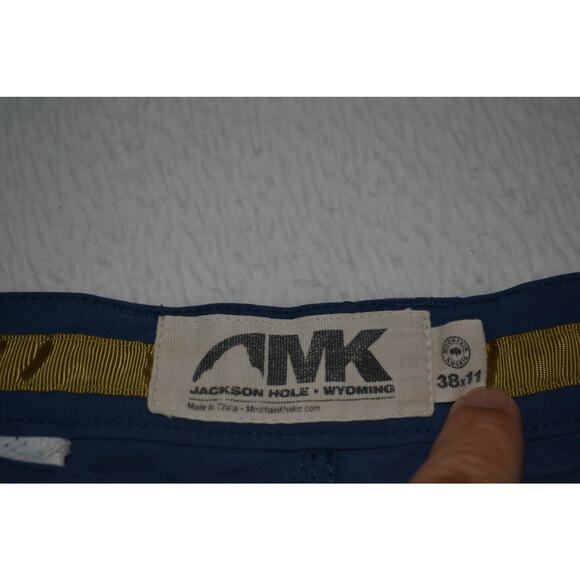 Mountain Khakis Cargo Shorts Mens Size 38 Camping Hiking Blue Nylon - Picture 6 of 7